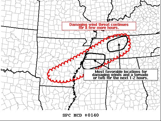 As We Wait to See What Will Occur for North/Central Alabama, Severe Threat Continues to Our North & West - alabamawx.com