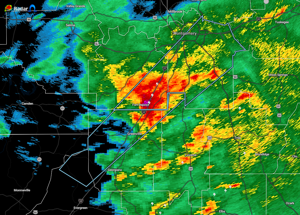 Strong Storms Affecting Lowndes & Montgomery Counties The Alabama
