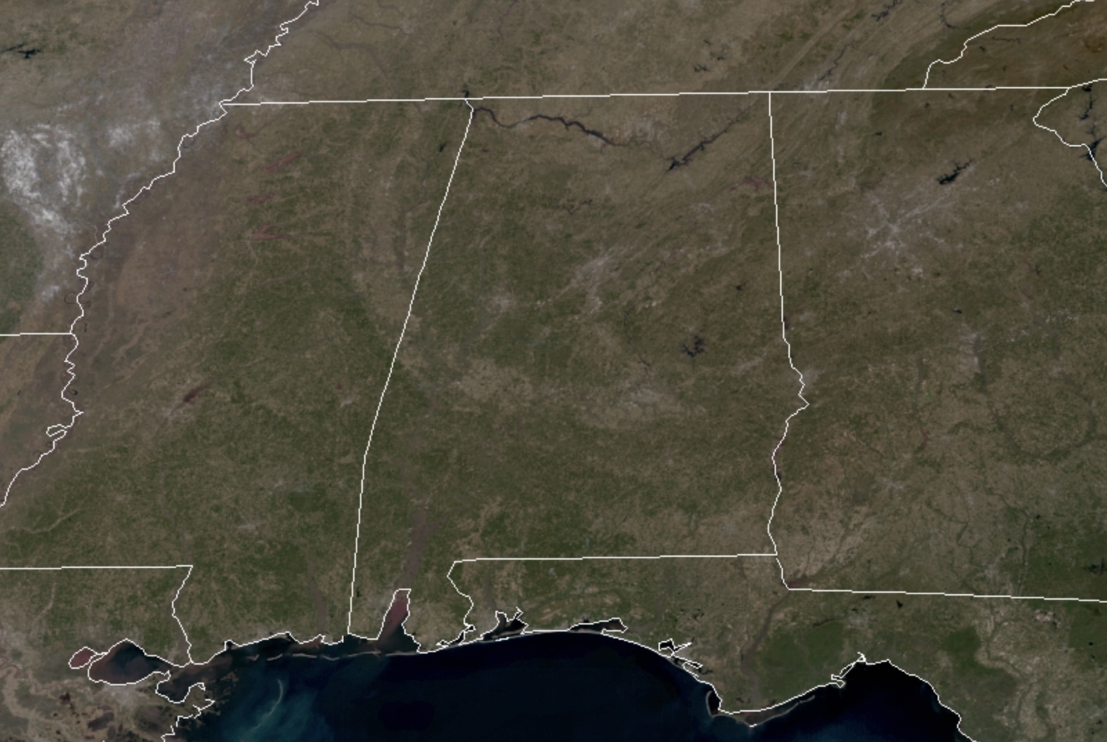 Midday Nowcast: Severe Clear with Mild Temperatures : The Alabama Weather Blog - Vimarsana News