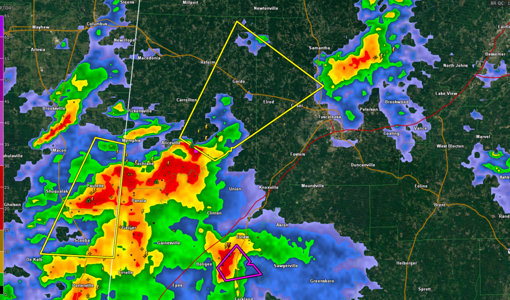 Potential Tornado Forming in Pickens County Be In Safe Place Around