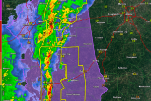 Severe Thunderstorm Warning for Parts of Lee, Bullock, Macon, and Tallapoosa Counties