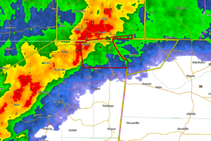 Severe Thunderstorm Warning fro Parts of Lauderdale and Colbert Counties Until 115 am