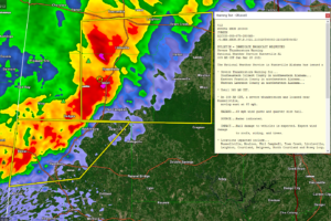 Severe Thunderstorm Warning for Portions of Colbert, Franklin, and Lawrence Counties Until 345 am