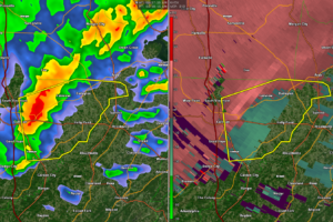 Watching Some Rotation in Cullman County Storm