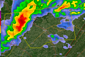 Severe Thunderstorm Warning for Parts of Marshall and DeKalb Counties until 645 am.