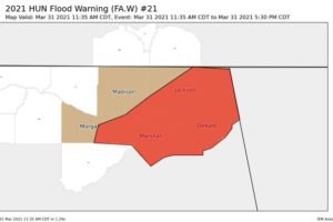 Flood Warning for Madison, Morgan, DeKalb, Jackson, & Marshall Co. Until 5:30 pm