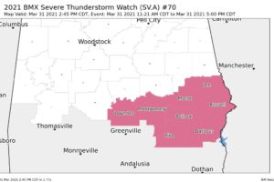 More Counties Have Been Canceled From the Severe Thunderstorm Watch