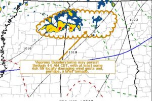 Latest Mesoscale Discussion: Thunderstorm Development May Continue Over the Next Few Hours