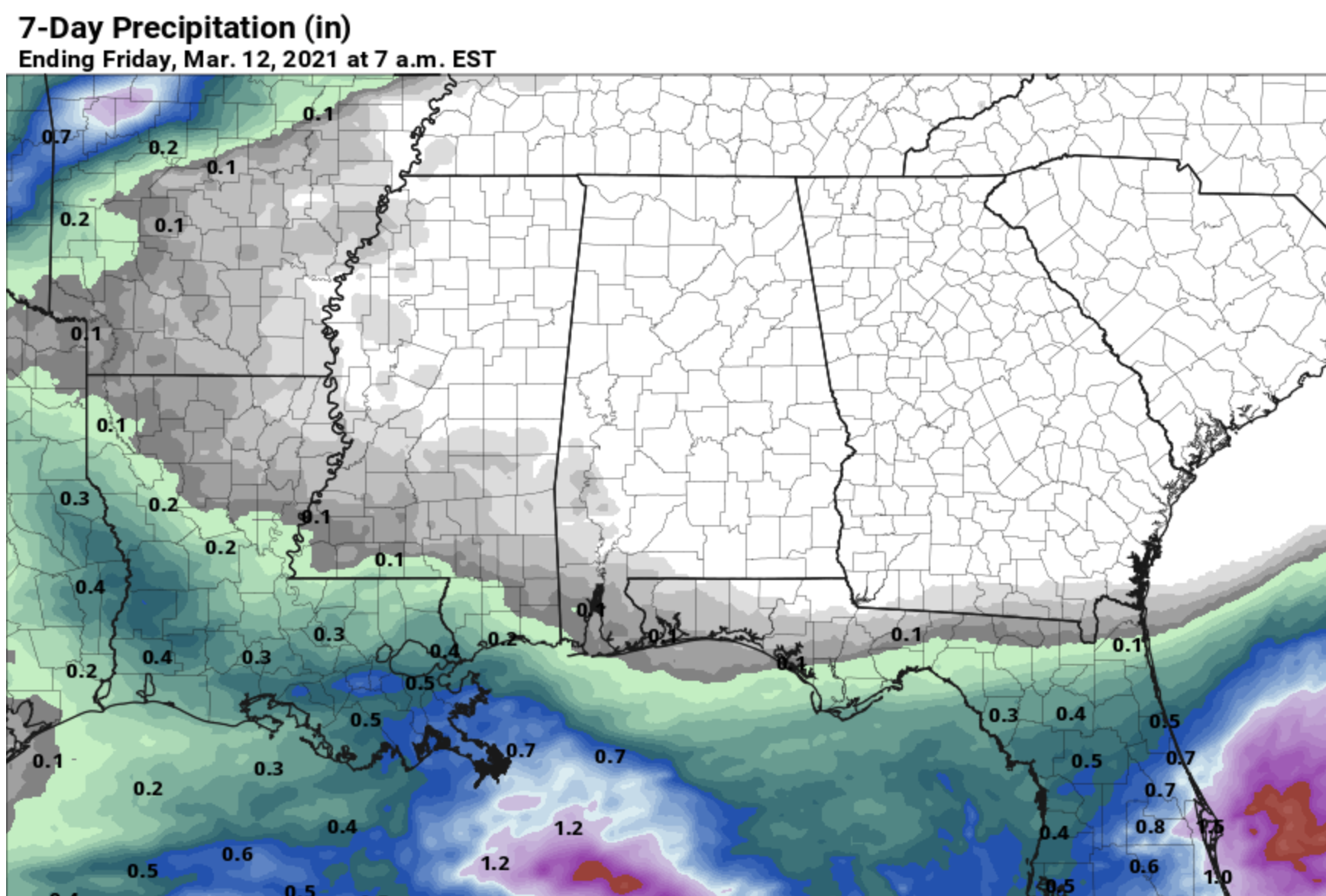 A Few Sprinkles Tonight/Early Tomorrow : The Alabama Weather Blog - Vimarsana News