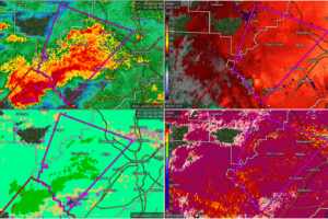 Tornado Warning Continued for Jefferson & Walker Co. Until 4:30 pm