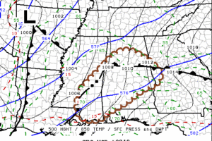 The Threat for Tornadoes, Large Hail, & Damaging Winds Continue Across Central Alabama