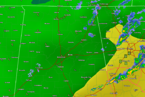 Final Central Alabama Counties Cleared from the Severe Thunderstorm Watch