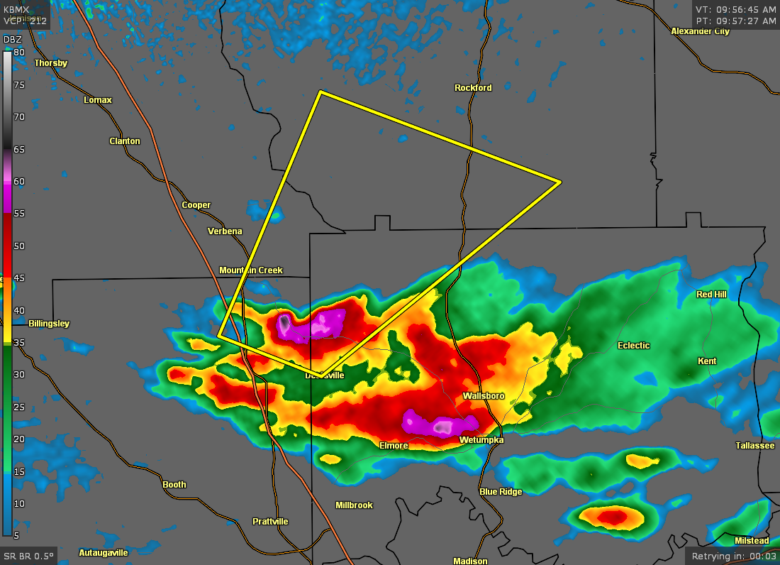 CANCELED Severe Tstorm Warning for Parts of Autauga, Chilton, Coosa