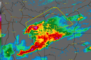 Severe T-Storm Warning for Macon & Montgomery Co. Until 4:00 pm