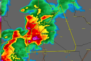 Severe T-Storm Warning for Blount, Jefferson Co. Until 5:00 pm
