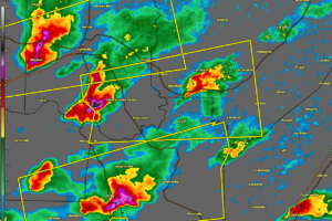 Severe T-Storm Warning for  Jackson, Madison, Marshall Co. Until 5:15 pm