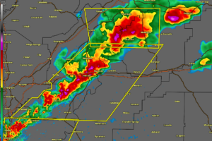 Severe Thunderstorm Warning for Calhoun, Shelby, St. Clair, Talladega Co. Until 6:15 pm