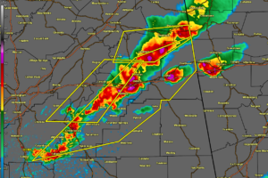 Severe T-Storm Warning for Calhoun, Clay, Cleburne, Shelby, Talladega Co. Until 7:00 pm