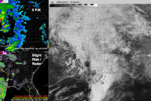 Sunday Early Afternoon Update: Severe Storms Possible Tonight