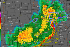 A Brief Check on Our Weather Situation Just After 8:00 pm