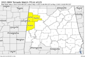 Only Three Counties Remain in Tornado Watch as a Few More Were Canceled