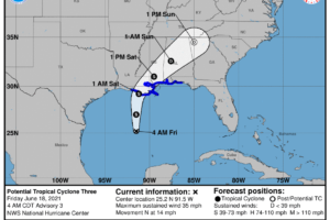 Tropical Rain Ahead For Alabama