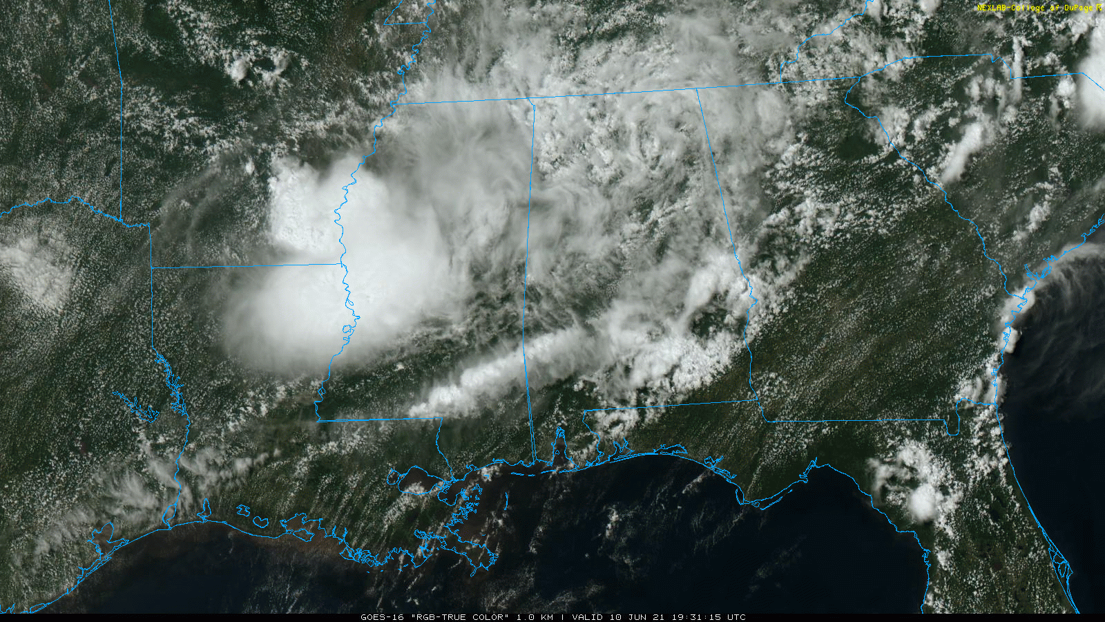 Alabama’s Weather Trending Drier This Weekend : The Alabama Weather Blog