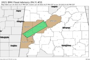 Flood Advisory for parts of Greene, Jefferson, Pickens, Sumter, and Tuscaloosa Counties