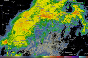 Rain and Storms Calming Down, Serious Flooding Ongoing; Pay Attention to Flash Flood Warnings Overnight