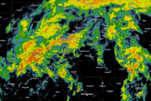 2.28 Inches of Rain in One Hour at Tuscaloosa