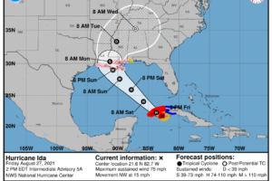 Dangerous Hurricane Ida Headed For The Gulf Coast