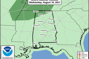 A Few Strong Storms Later Today Over Northwest Alabama