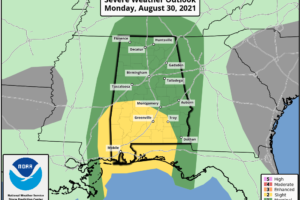 Dual Threat Of Flooding/Isolated Tornadoes Continues