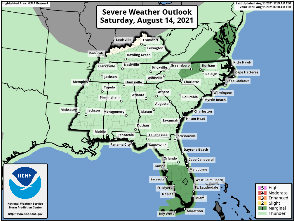 10 am Advisory — Fred Moving Along the Northern Coast of Cuba The
