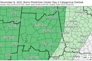 Sunday Forecast Update: Severe Weather Threat Overnight and Monday