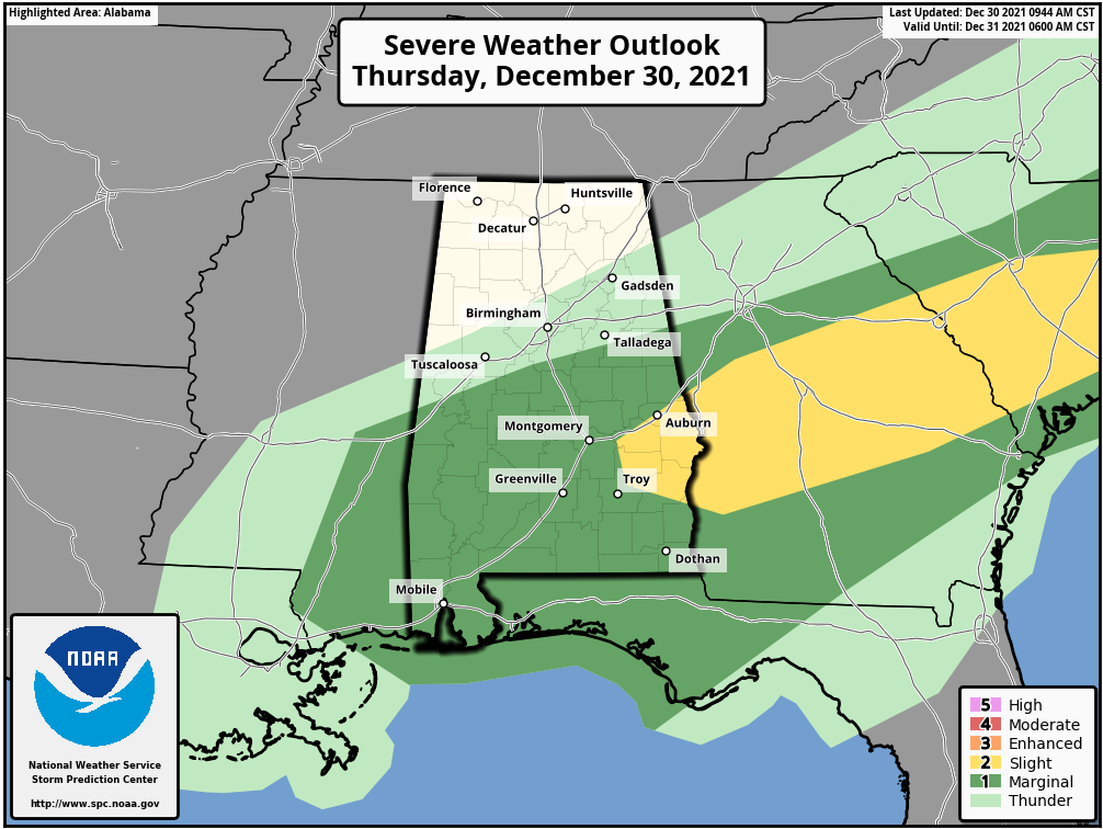 A Quick Look at What to Expect for the Rest of Your Thursday The Alabama Weather Blog