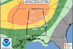 Friday Weather Extreme — A Few Storms Today; Severe Storms This Weekend