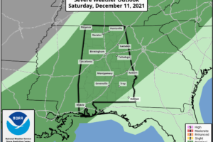 Strong/Severe Storms Saturday Morning; Dry Sunday
