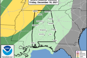 Clearing Later Today; Strong/Severe Storms Late Friday Night Into Saturday