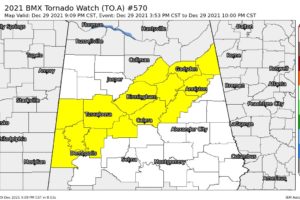 All North Alabama Counties Have Been Cleared from the Tornado Watch All North Alabama Counties Have Been Cleared from the Tornado Watch