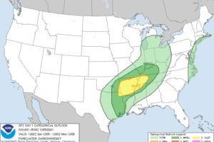Sunday Weather Xtreme:  An Active Pattern Ahead