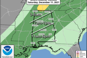 Highs In The 70s Today; Strong/Severe Storms Tomorrow