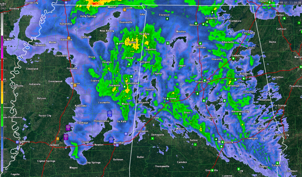 Winter Weather Advisories Expanded Bursts of Heavy Snow Moving Across