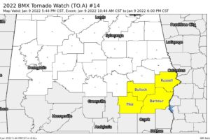 Tornado Watch Will Be Allowed to Expire at 6pm
