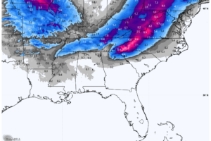 Messy Weekend Ahead With Rain/Snow For Alabama