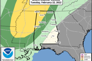 Unsettled Weather Ahead For Alabama This Week
