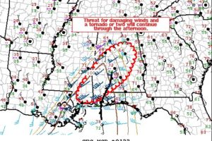Mesoscale Discussion — Tornado Watch May Be Extended Eastward