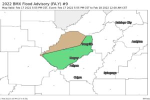 EXPIRED — Areal Flood Advisory for Parts of Jefferson Co. Until Midnight