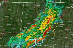 A Quick Check on Our Weather at 6:30 pm; Tornado Watch Condensed in Area, but Expanded in Time