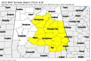 Counties Removed from Tornado Watch & the Flood Watch